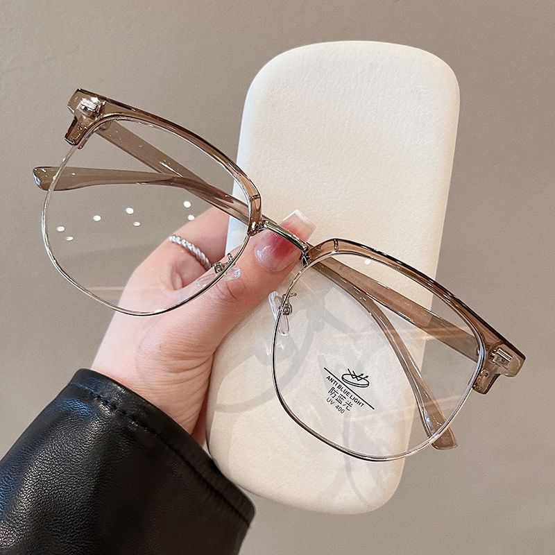 Frame Square Half Eyeglasses