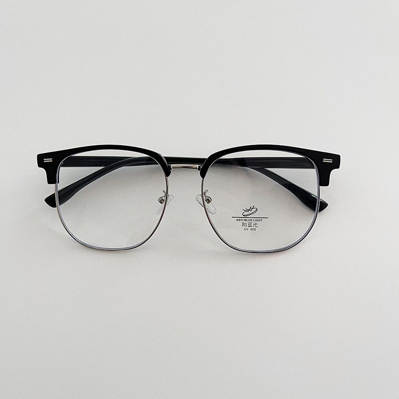 Frame Square Half Eyeglasses