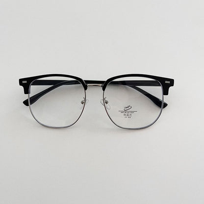 Frame Square Half Eyeglasses