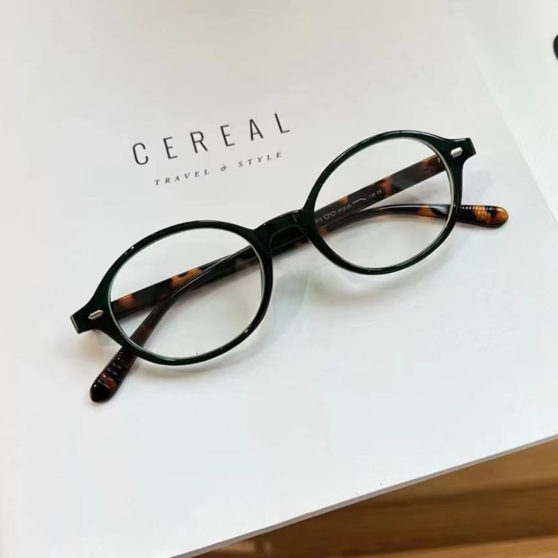 Round Eyeglasses Plain