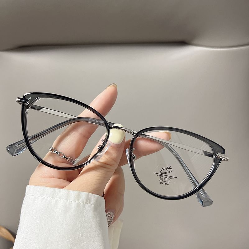 Plain Cat Eyeglasses Eye