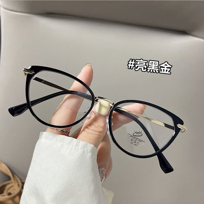 Plain Cat Eyeglasses Eye