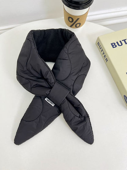 Écharpe matelassée unie