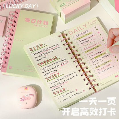 Chinese Characters Two-Tone Small Scheduler