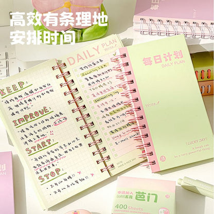 Chinese Characters Two-Tone Small Scheduler