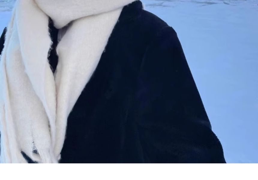 Plain Fringe Scarf