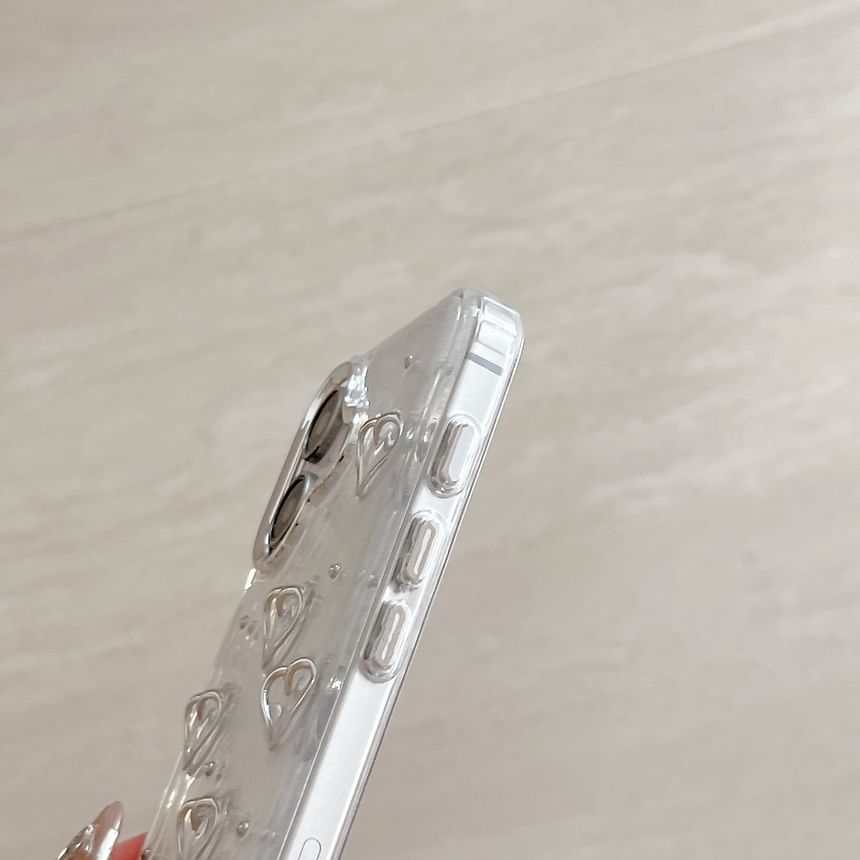Heart Transparent Phone Case