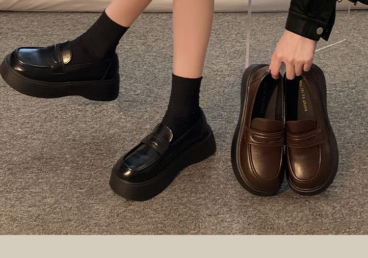 Platform Loafers