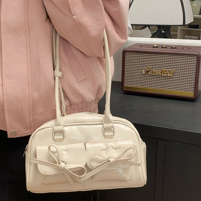 Bag Tote Multi-Pocket Bow