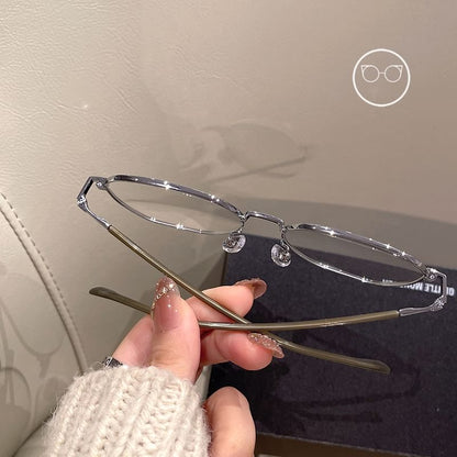 Metal Polygon Glasses