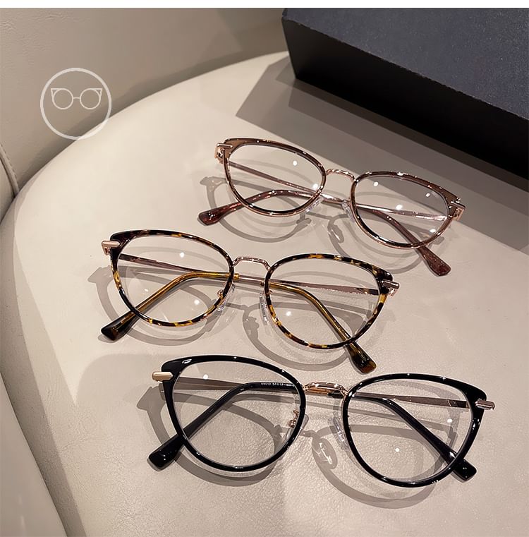 Glasses Light Blocking Cat Blue Eye