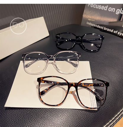 Light Blocking Blue Round Glasses