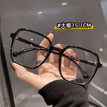 Square Light Glasses Blue Blocking