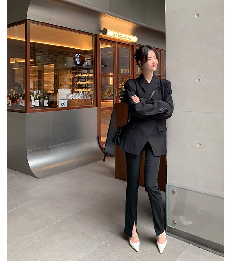 Sandals Stiletto Rhinestone Pointed Toe Leather Slingback Patent Accent