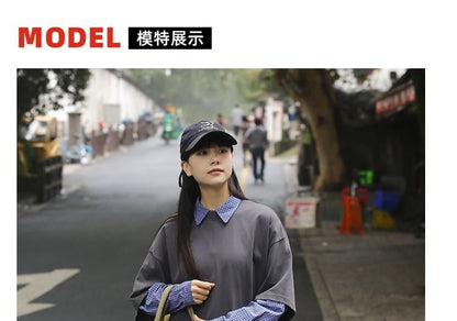 Canvas Pocket Bag Plain Flap Tote