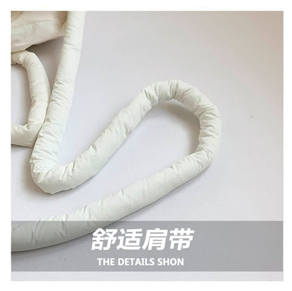 Bag Puffer Tote Plain Crossbody