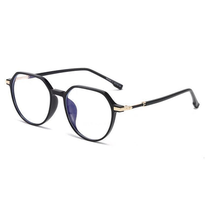 Blocking Glasses Light Geometric Blue