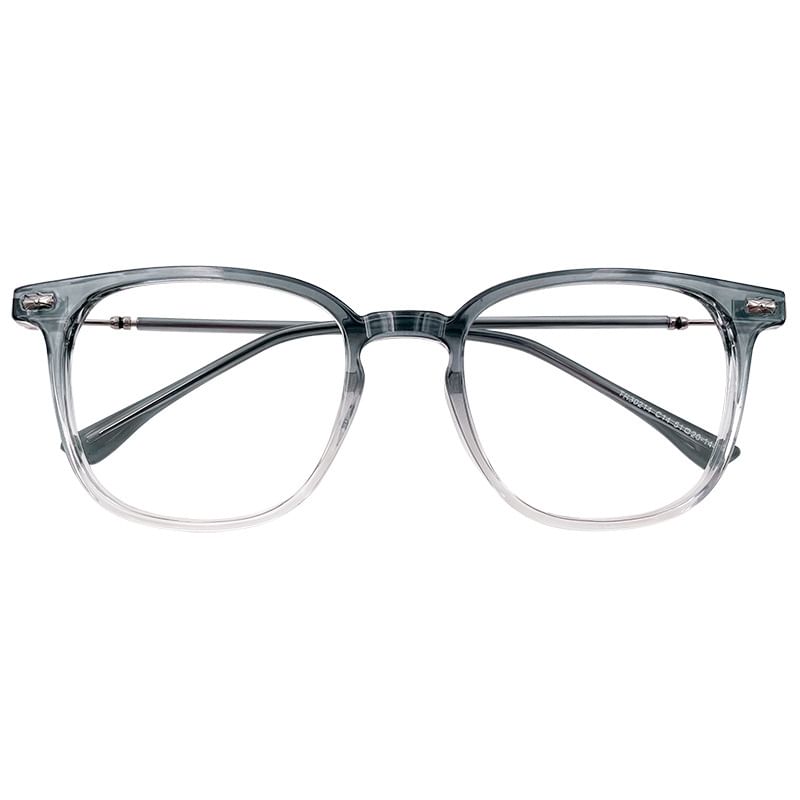 Light Blocking Square Glasses Blue