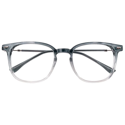 Light Blocking Square Glasses Blue