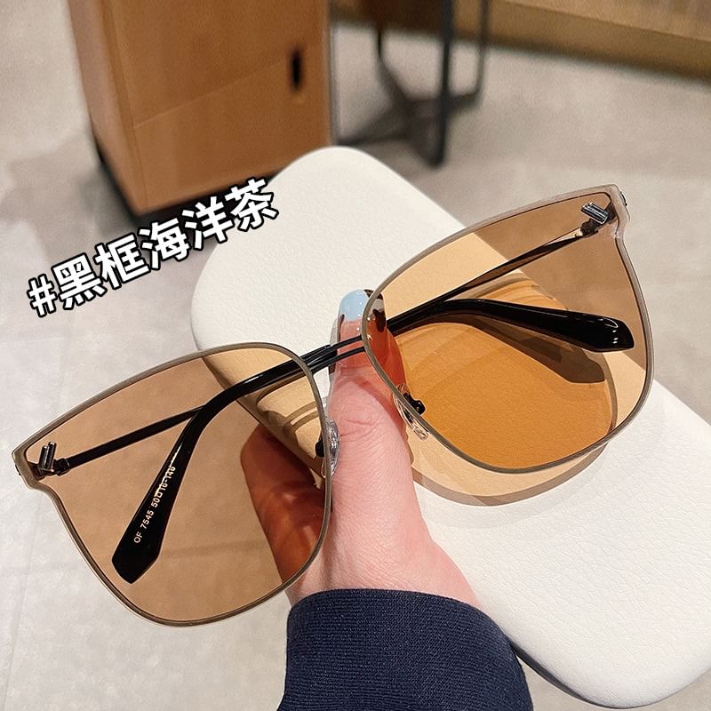 Metal Square Sunglasses Frame