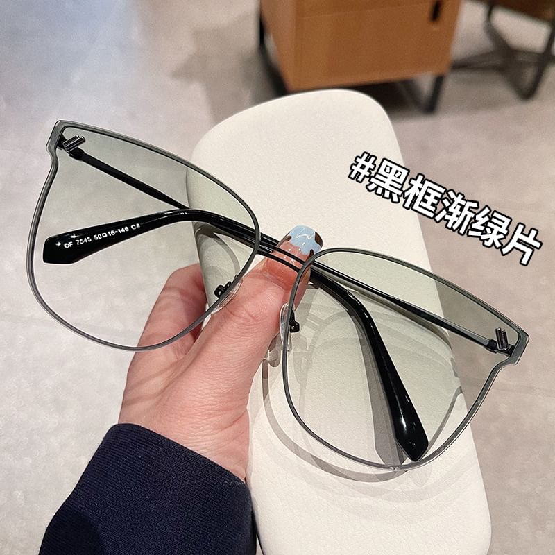 Metal Square Sunglasses Frame