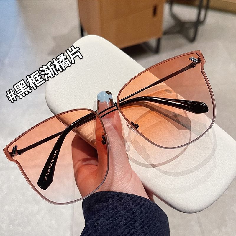Metal Square Sunglasses Frame