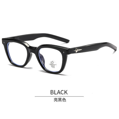 Light Blue Glasses Blocking Square