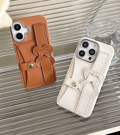 Heart Faux Leather Phone Case With Card Holder For iPhone 16, 16 Plus, 16 Pro, 16 Pro Max, 15, 15 Pro, 15 Pro Max, 14, 14 Plus, 14 Pro, 14 Pro Max, 13, 13 Pro, 13 Pro Max