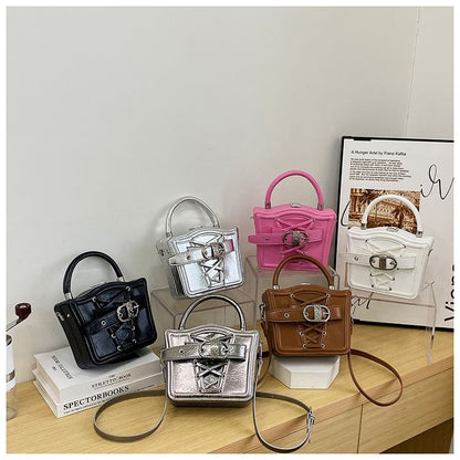 Bag Lace-Up Crossbody Buckled