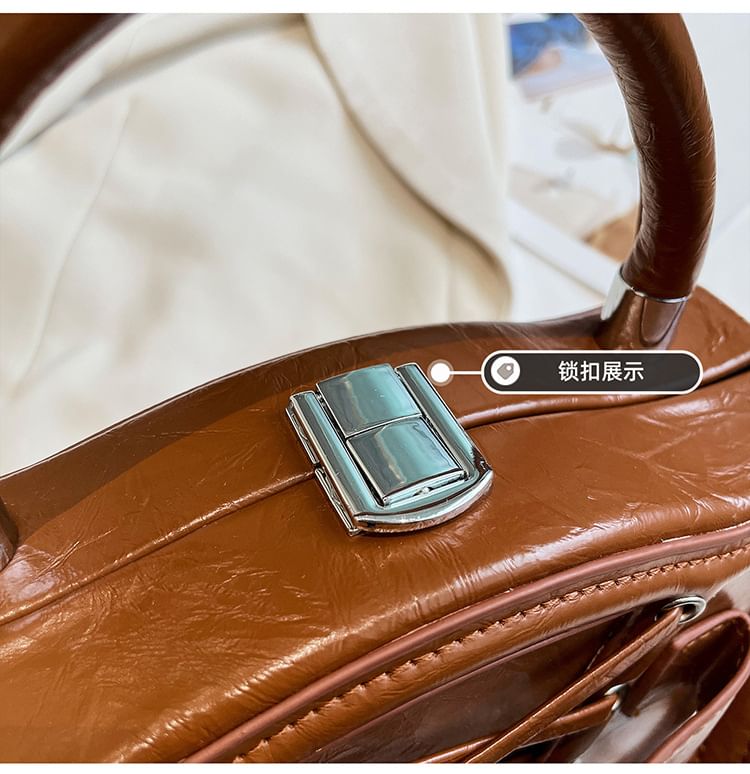 Bag Lace-Up Crossbody Buckled