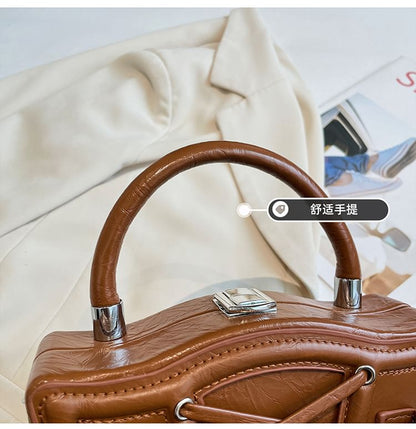 Bag Lace-Up Crossbody Buckled