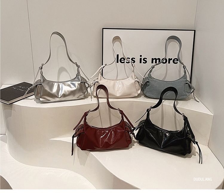 Bag Multi-Pocket Leather Faux Tote