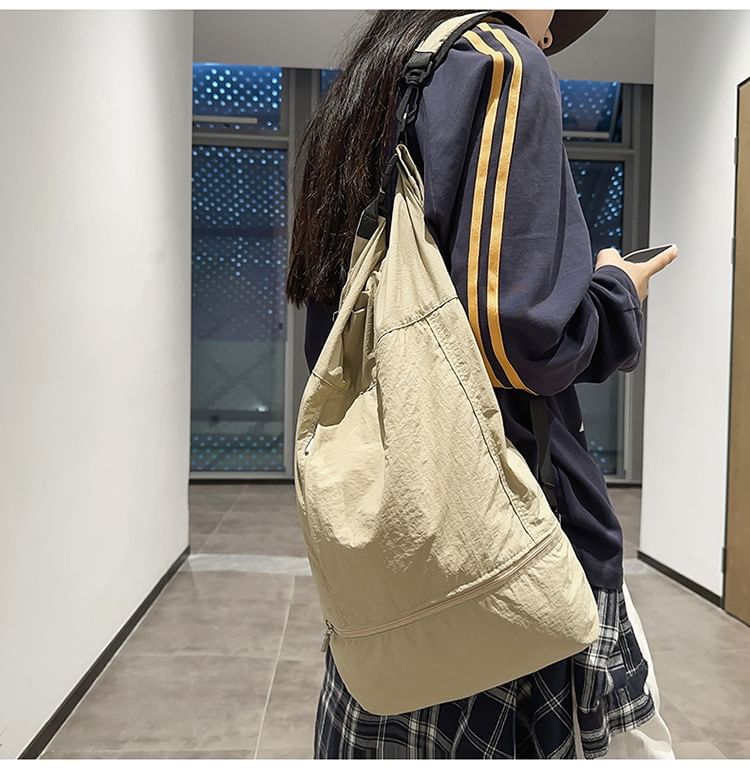 Nylon Plain Sling Bag