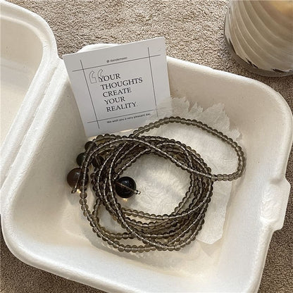 Necklace Beaded Long