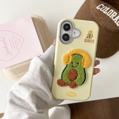 Embroidered Phone Vegetable Case
