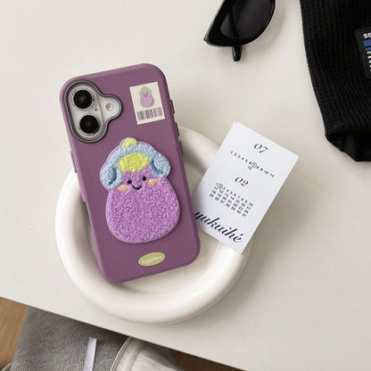 Embroidered Phone Vegetable Case