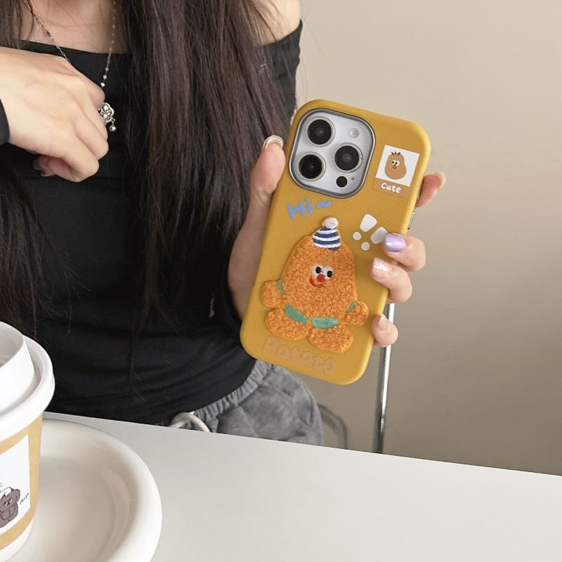 Potato Phone Embroidered Case