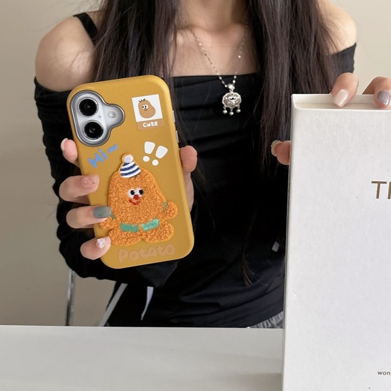 Potato Phone Embroidered Case