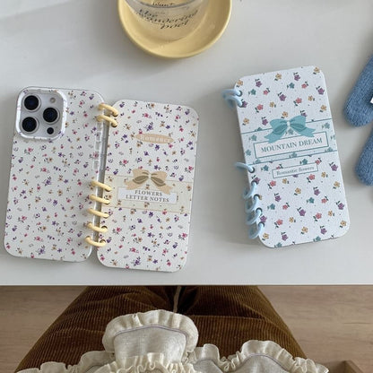 Folio Case Phone Floral