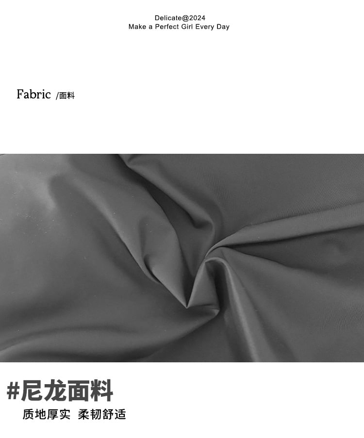 Crossbody Nylon Bag Plain