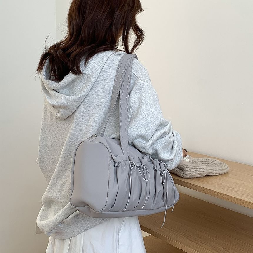 Bag Tote Plain Bow Nylon