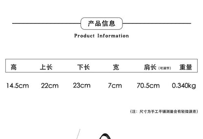 Bag Shoulder Leather Flap Faux