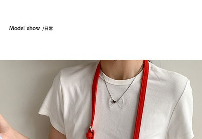 Plain Suede Crossbody Faux Bag