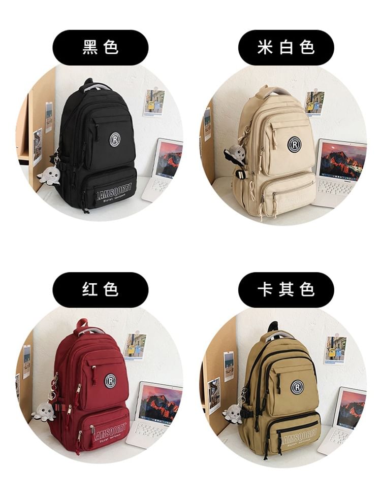 Backpack Nylon Lettering