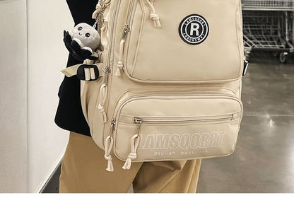 Backpack Nylon Lettering