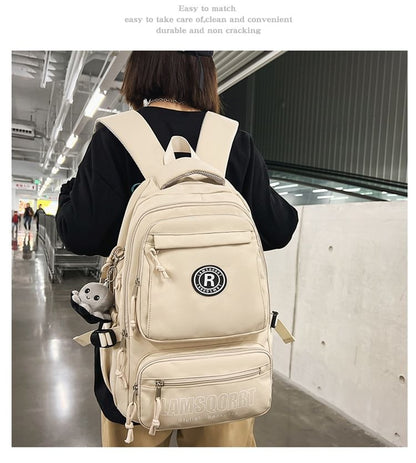 Backpack Nylon Lettering