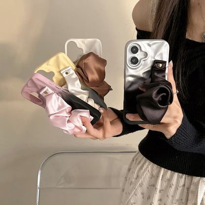 Case Strap Fabric Shirred Phone