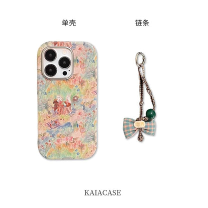 Case / Rabbit Set Phone Strap