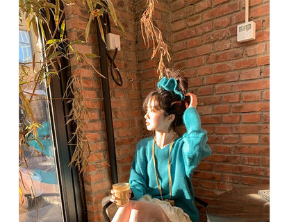 Tiered Mini Ruffle Rise Plain High A-Line Skirt