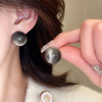 Bead / Alloy Earring Stud Heart